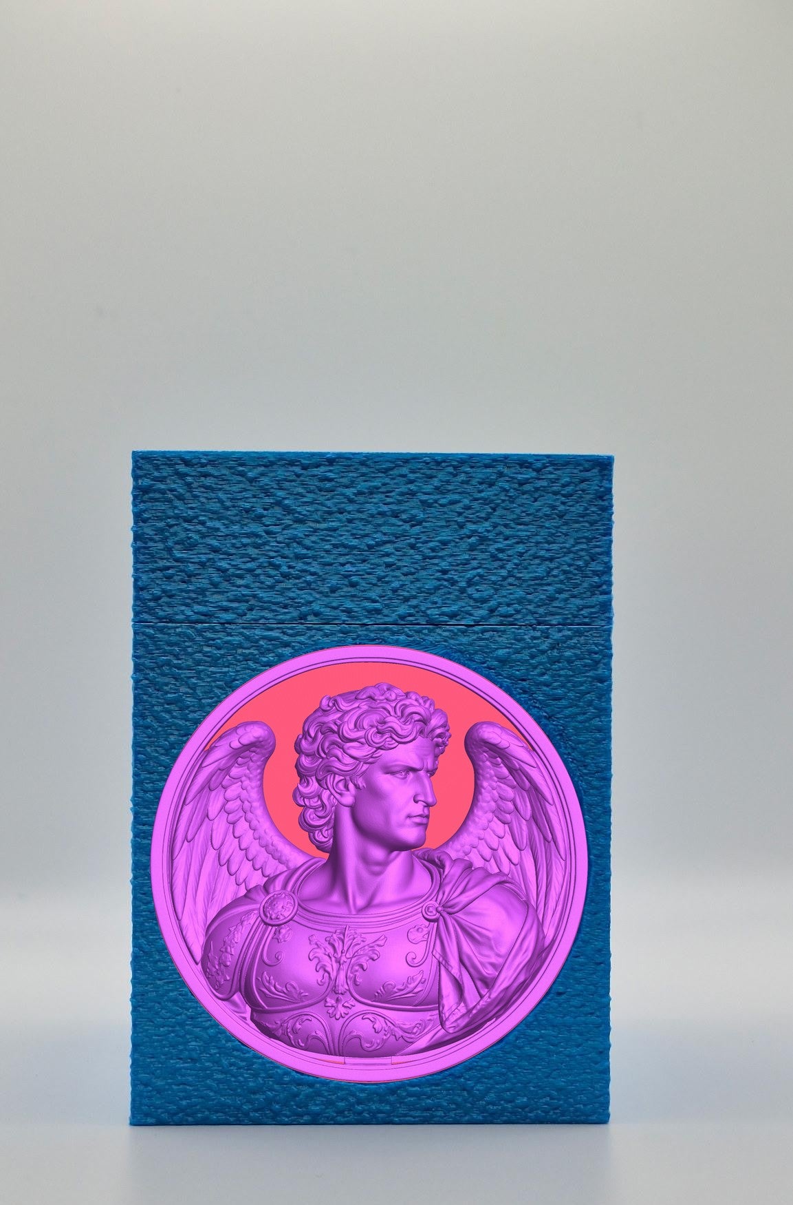 Angel Card Box — Blue