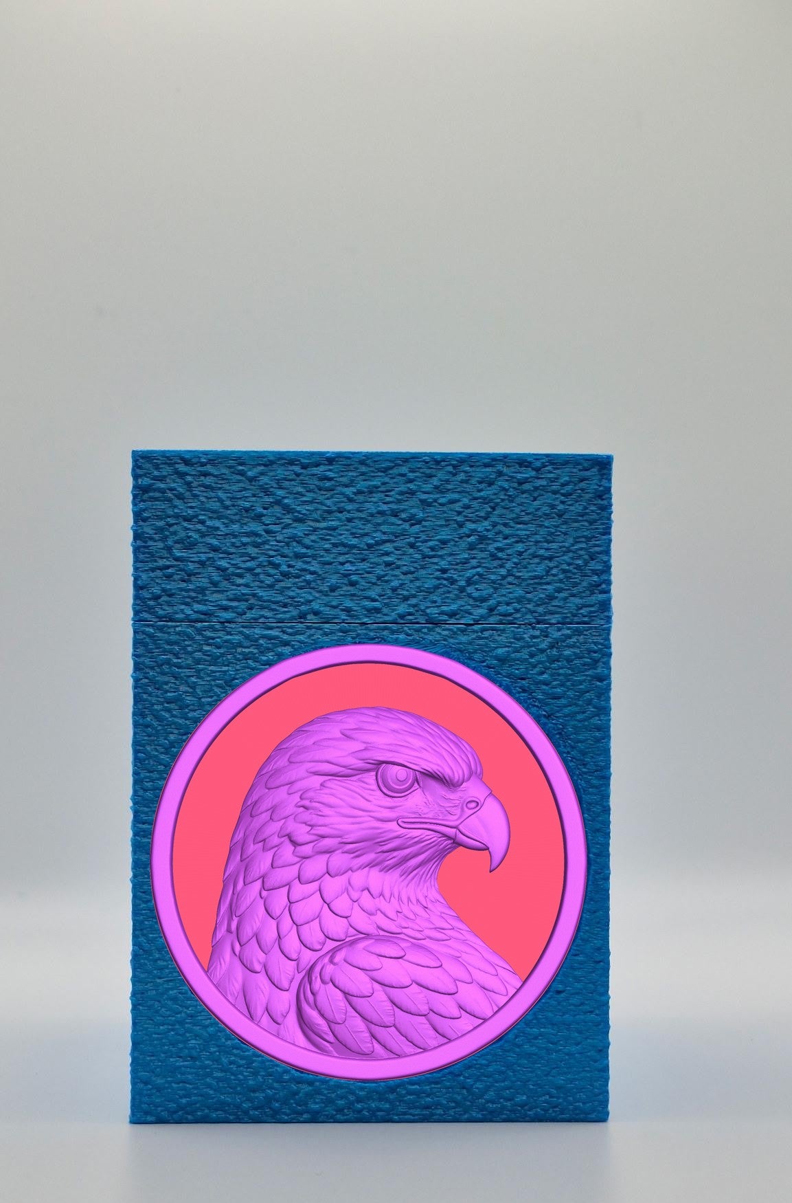 Eagle Card Box — Blue