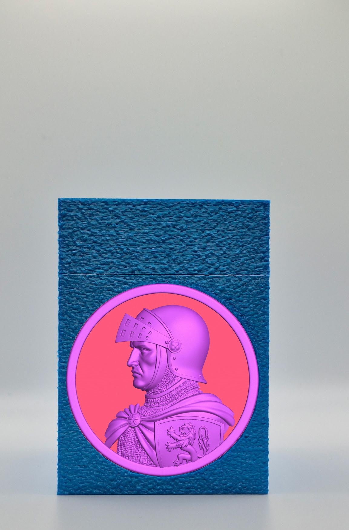 Knight Card Box — Blue