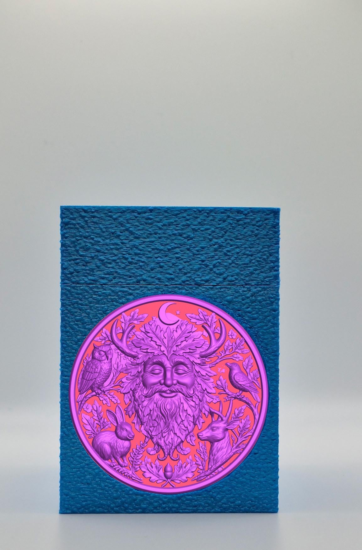 Tree Spirit Card Box — Blue