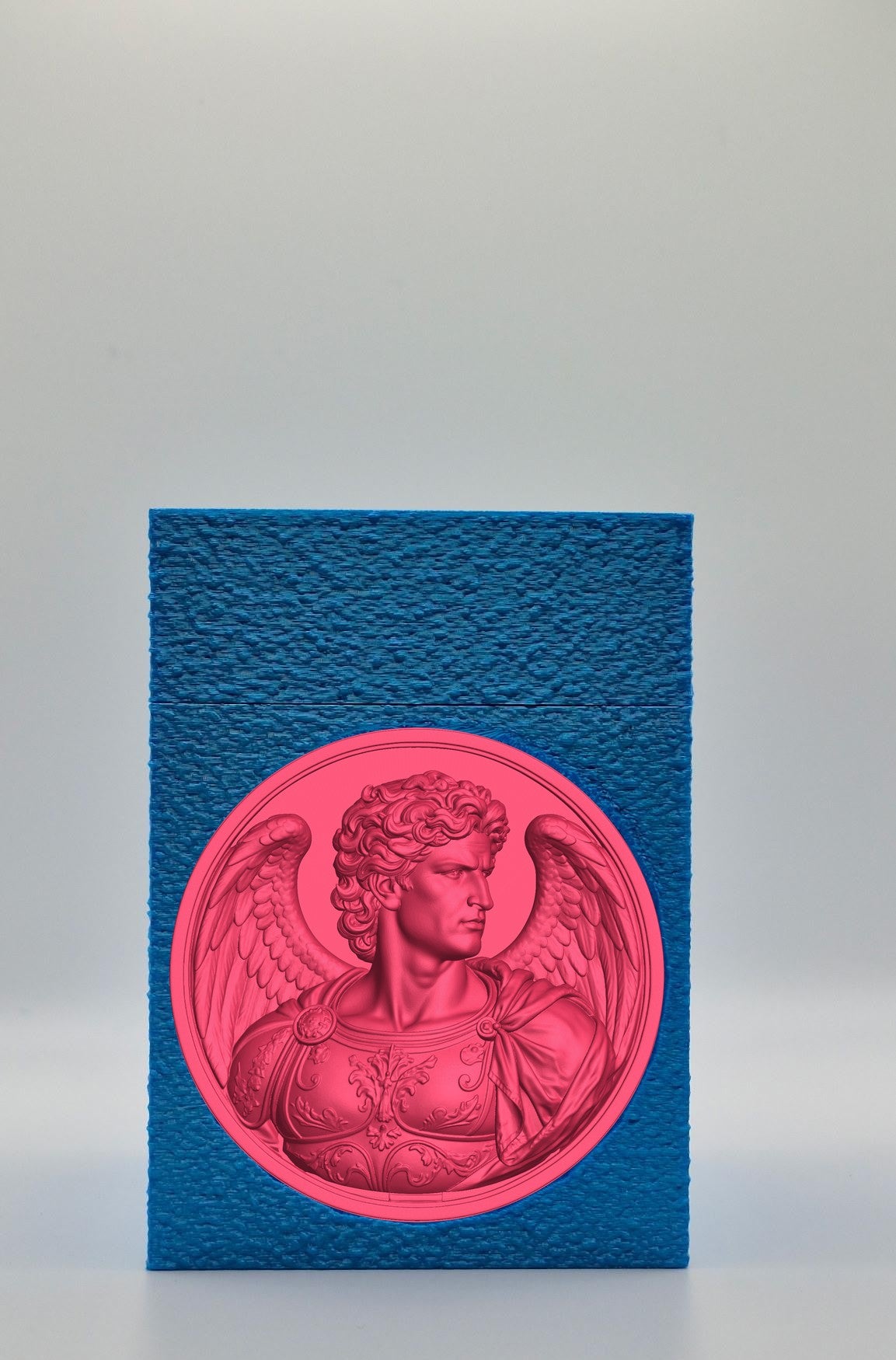 Angel Card Box — Blue