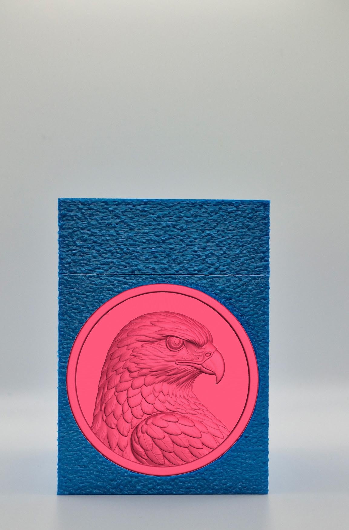 Eagle Card Box — Blue