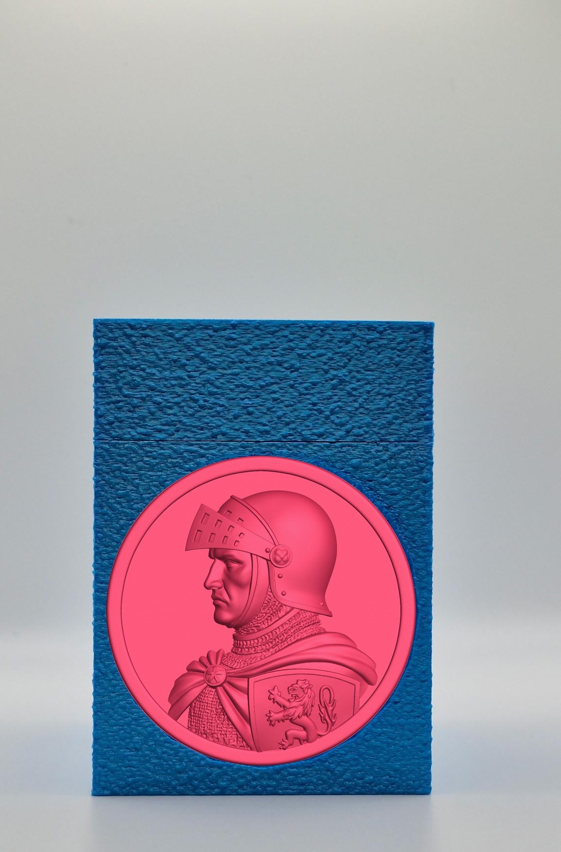 Knight Card Box — Blue