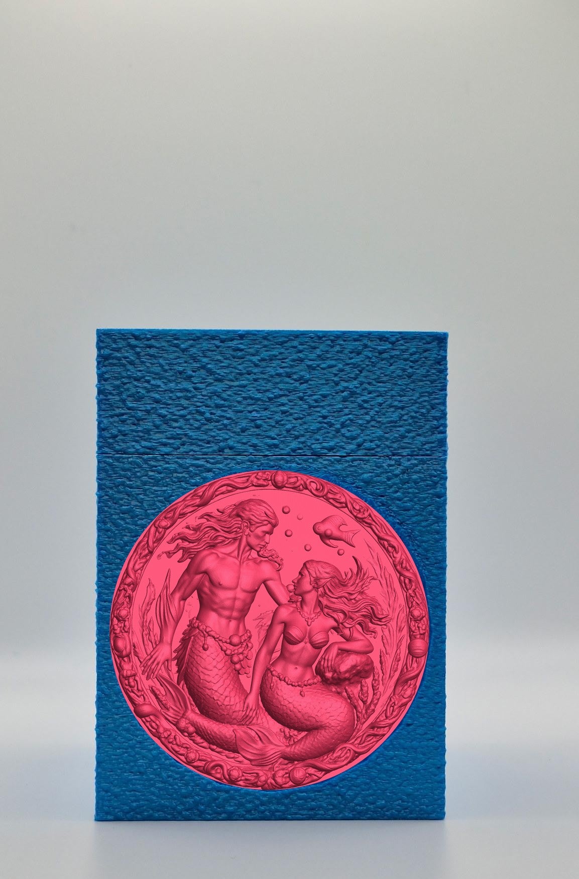 Merfolk Card Box — Blue