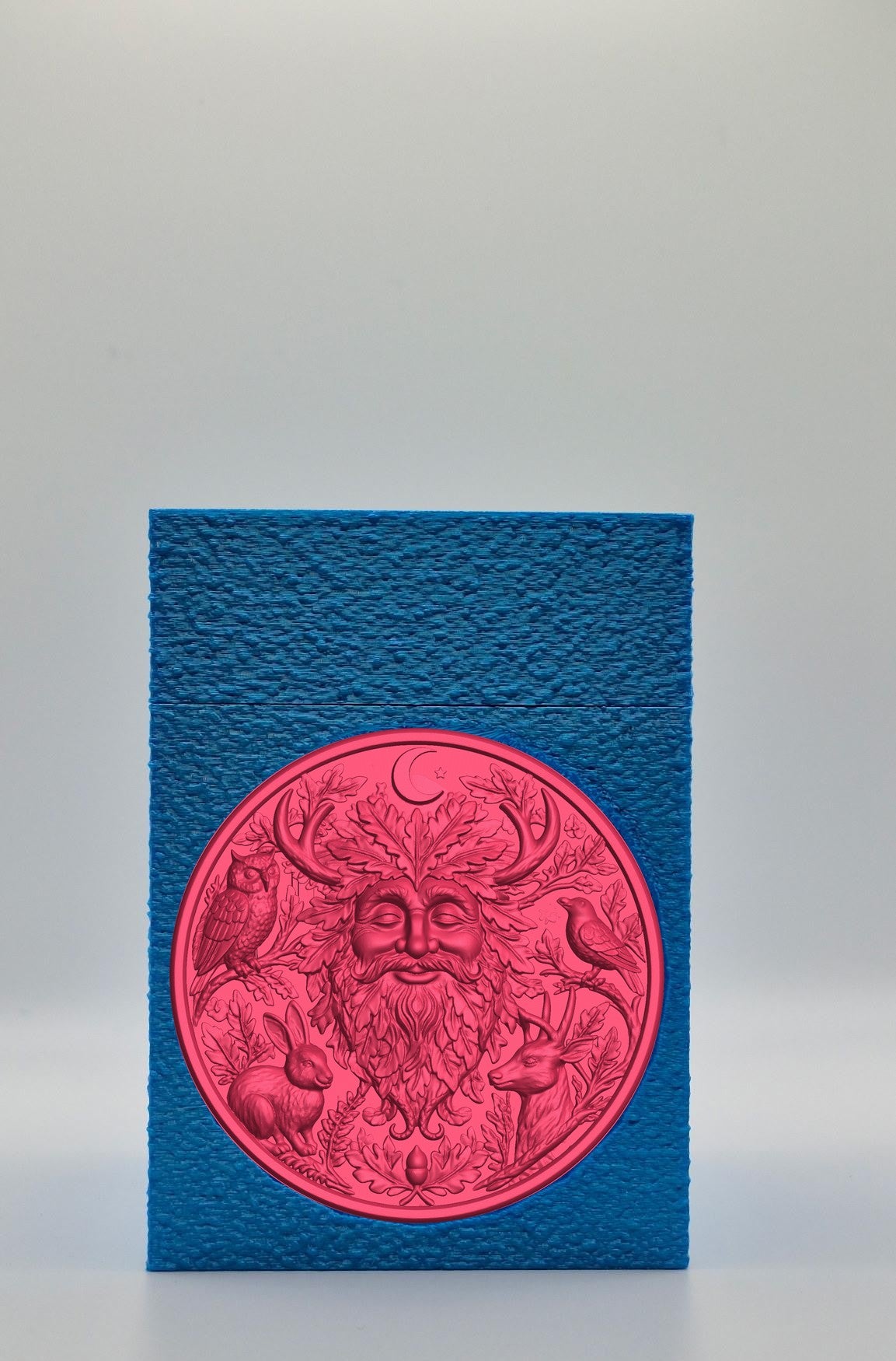 Tree Spirit Card Box — Blue
