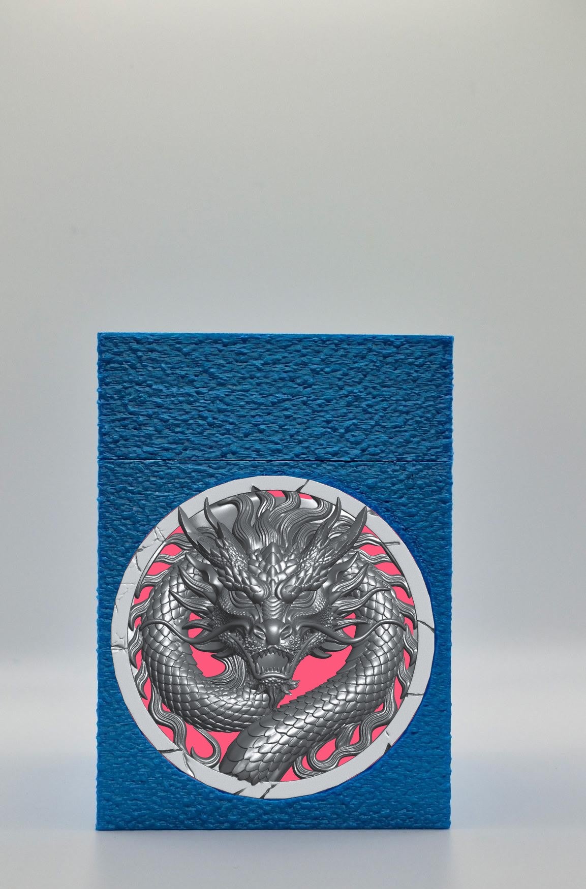 Dragon Card Box — Blue