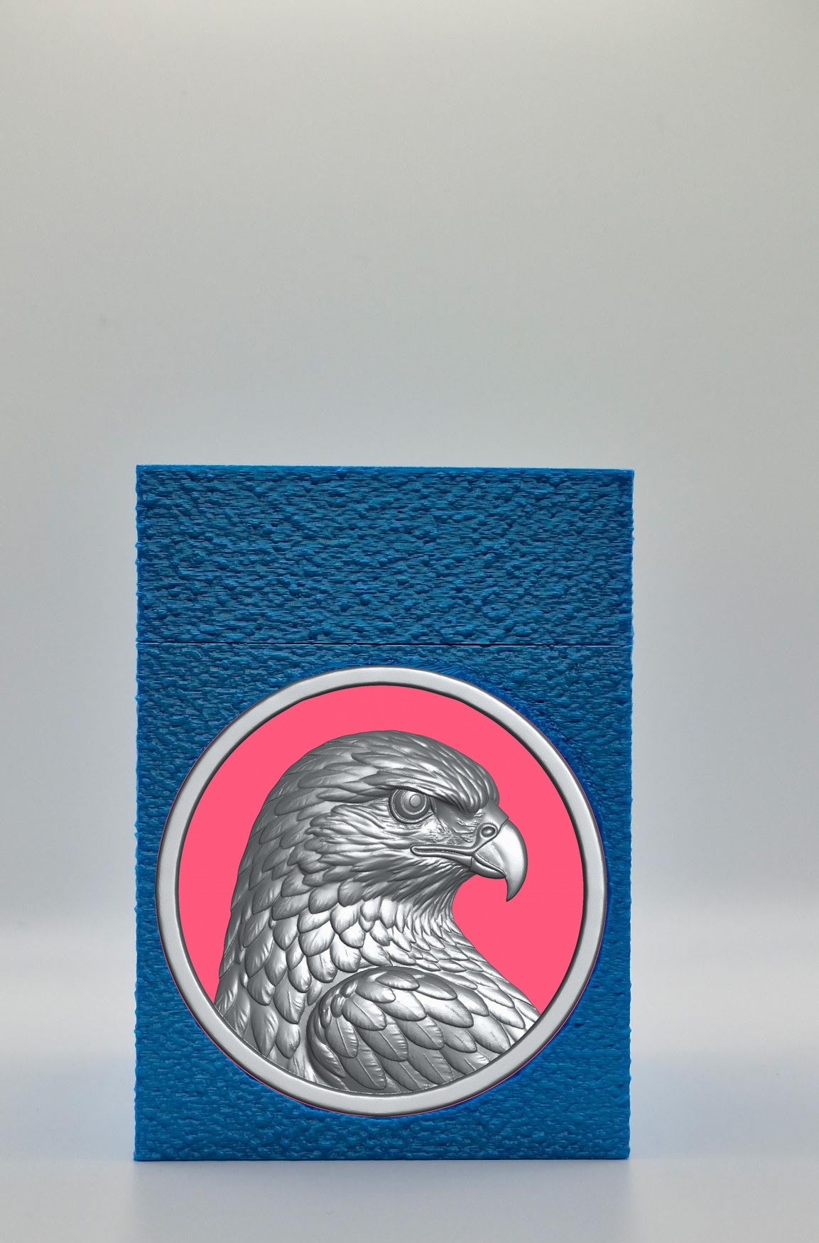 Eagle Card Box — Blue