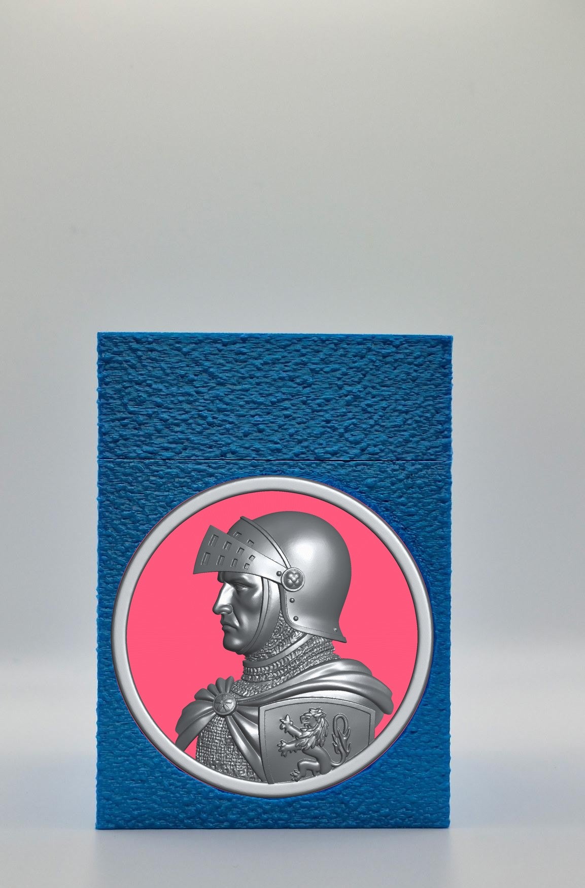 Knight Card Box — Blue