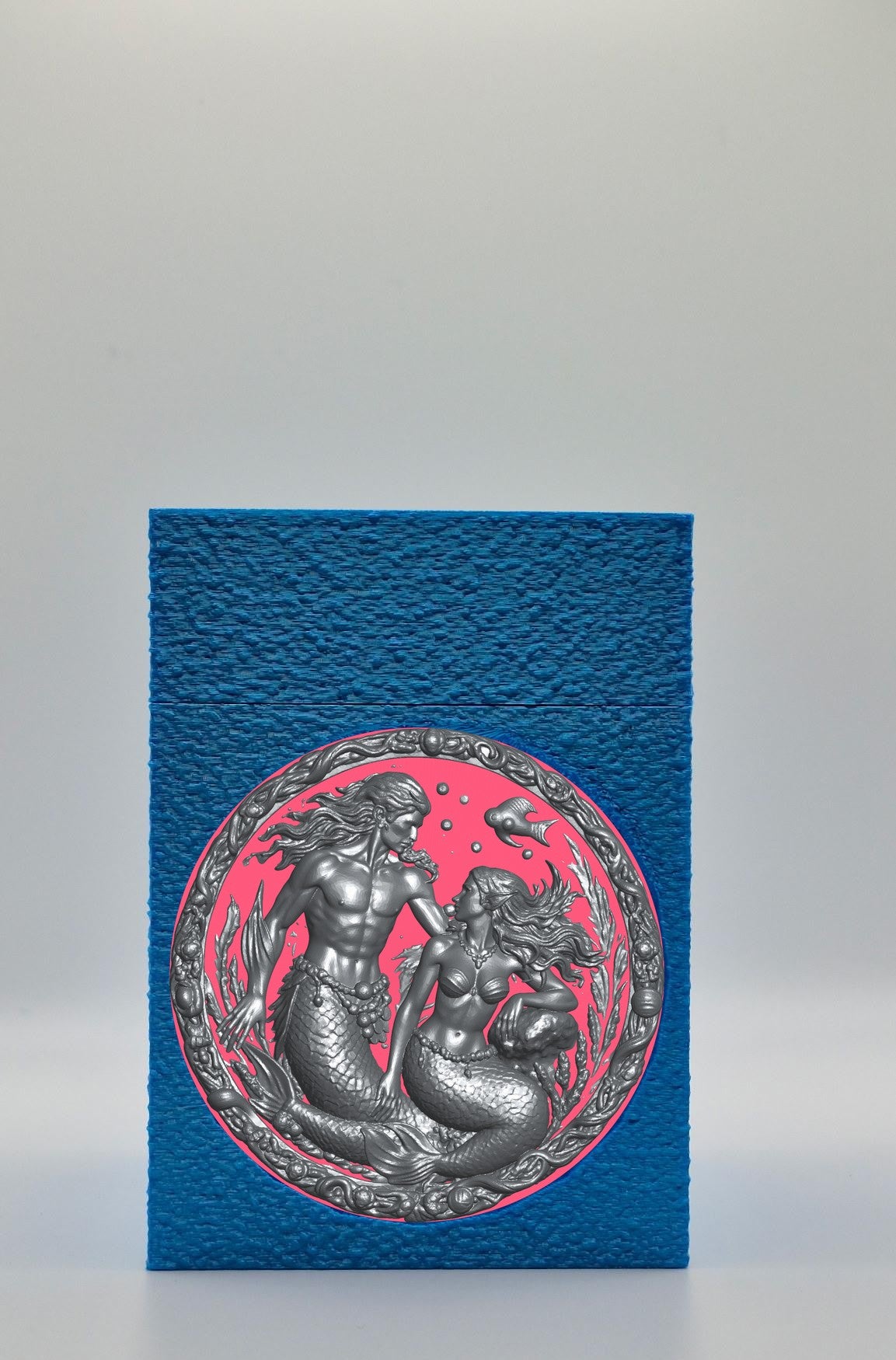 Merfolk Card Box — Blue