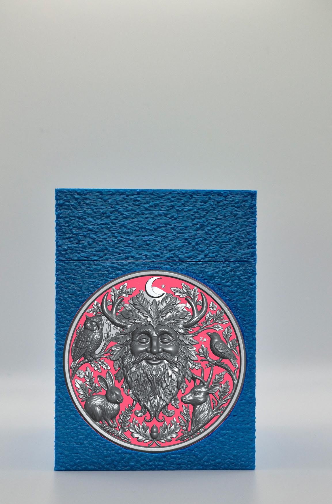 Tree Spirit Card Box — Blue