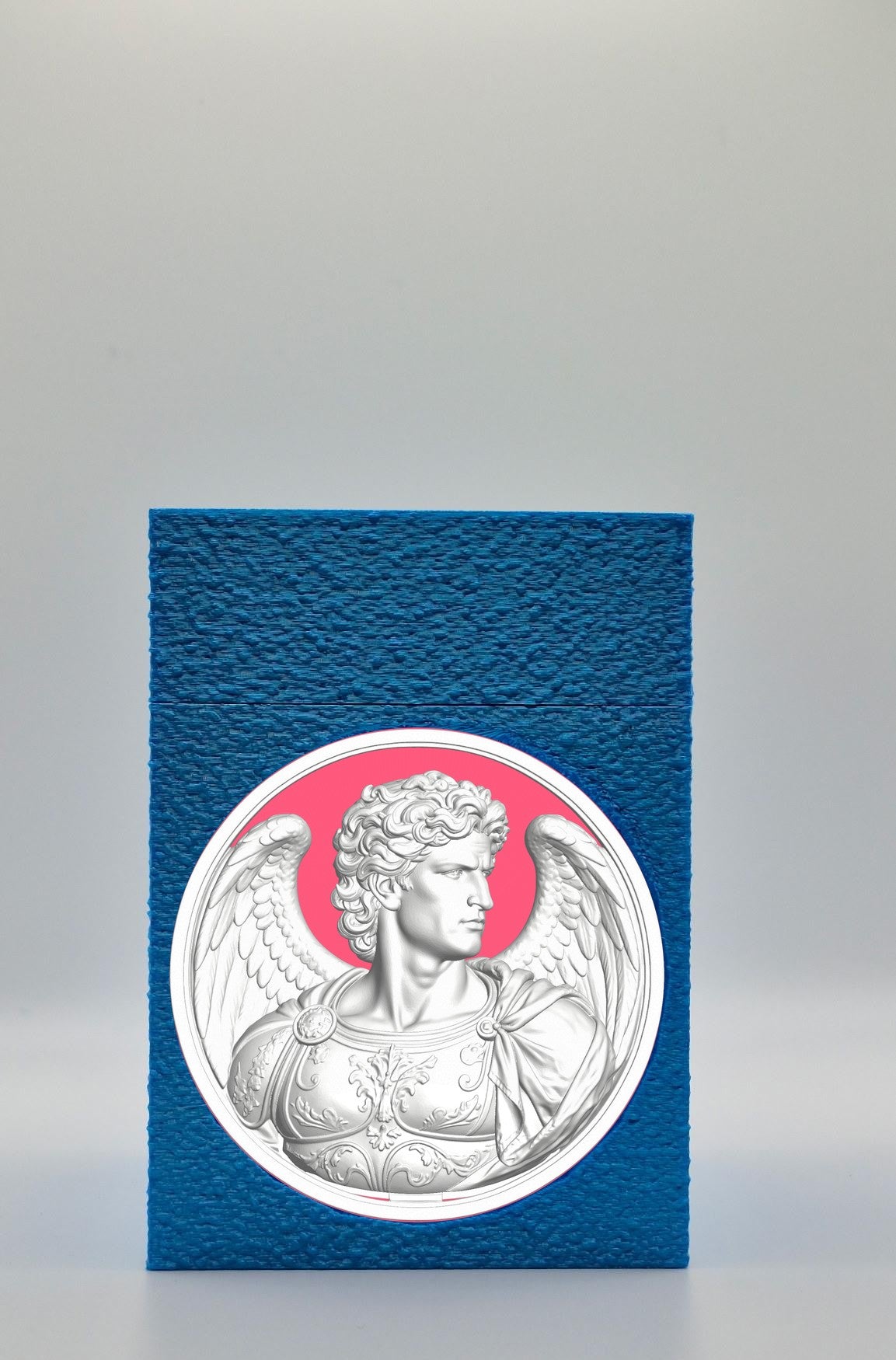 Angel Card Box — Blue