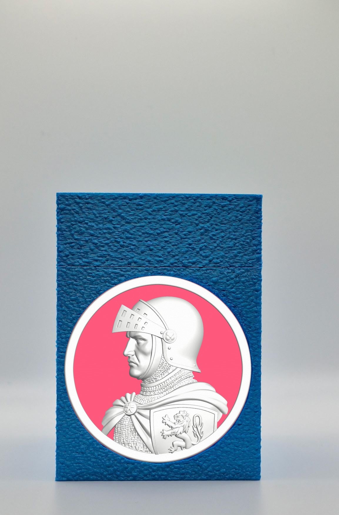 Knight Card Box — Blue