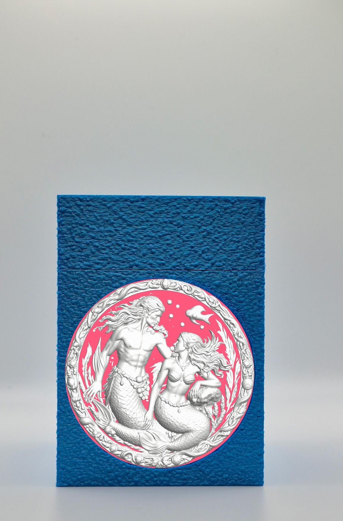 Merfolk Card Box — Blue