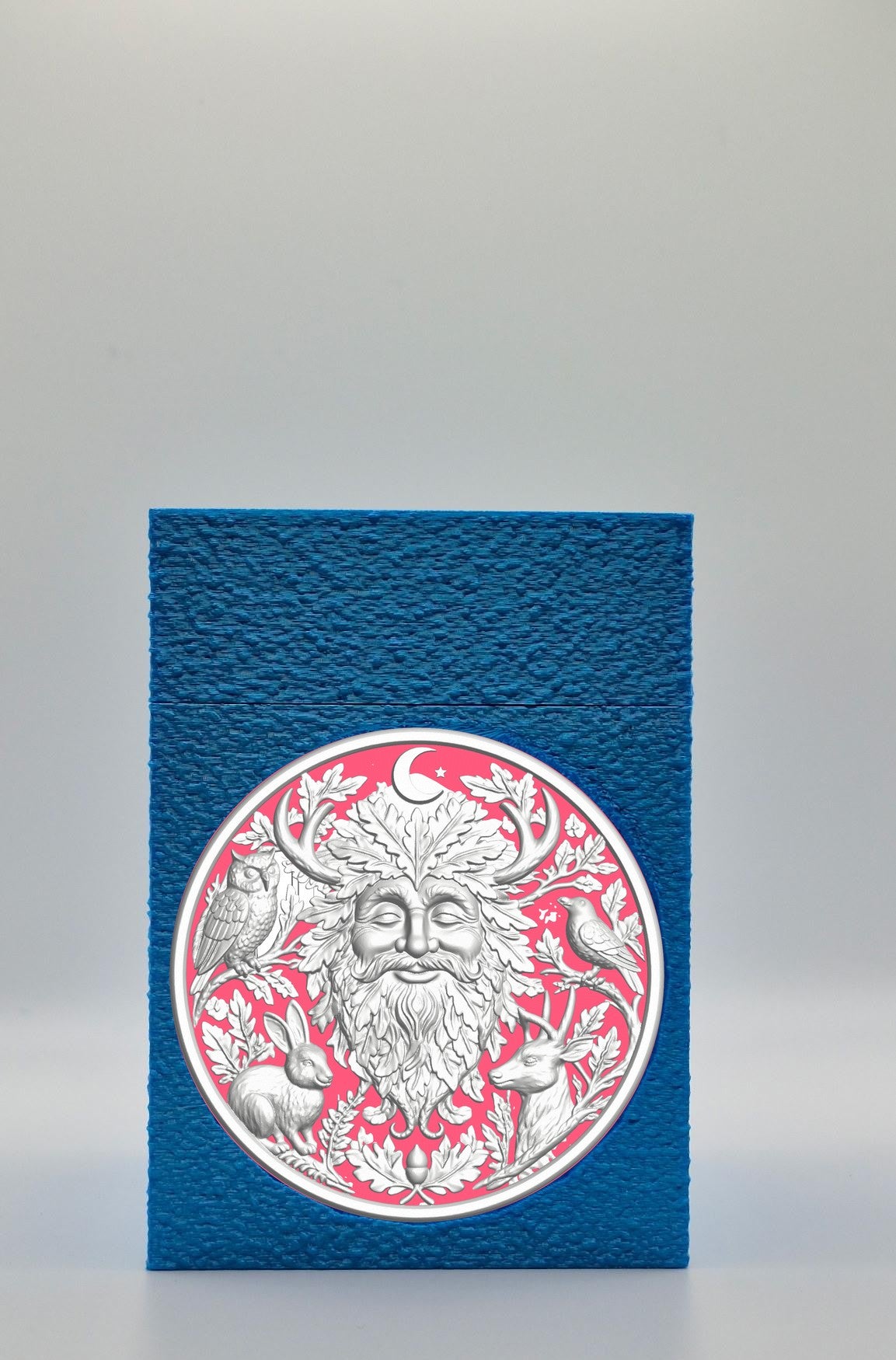 Tree Spirit Card Box — Blue