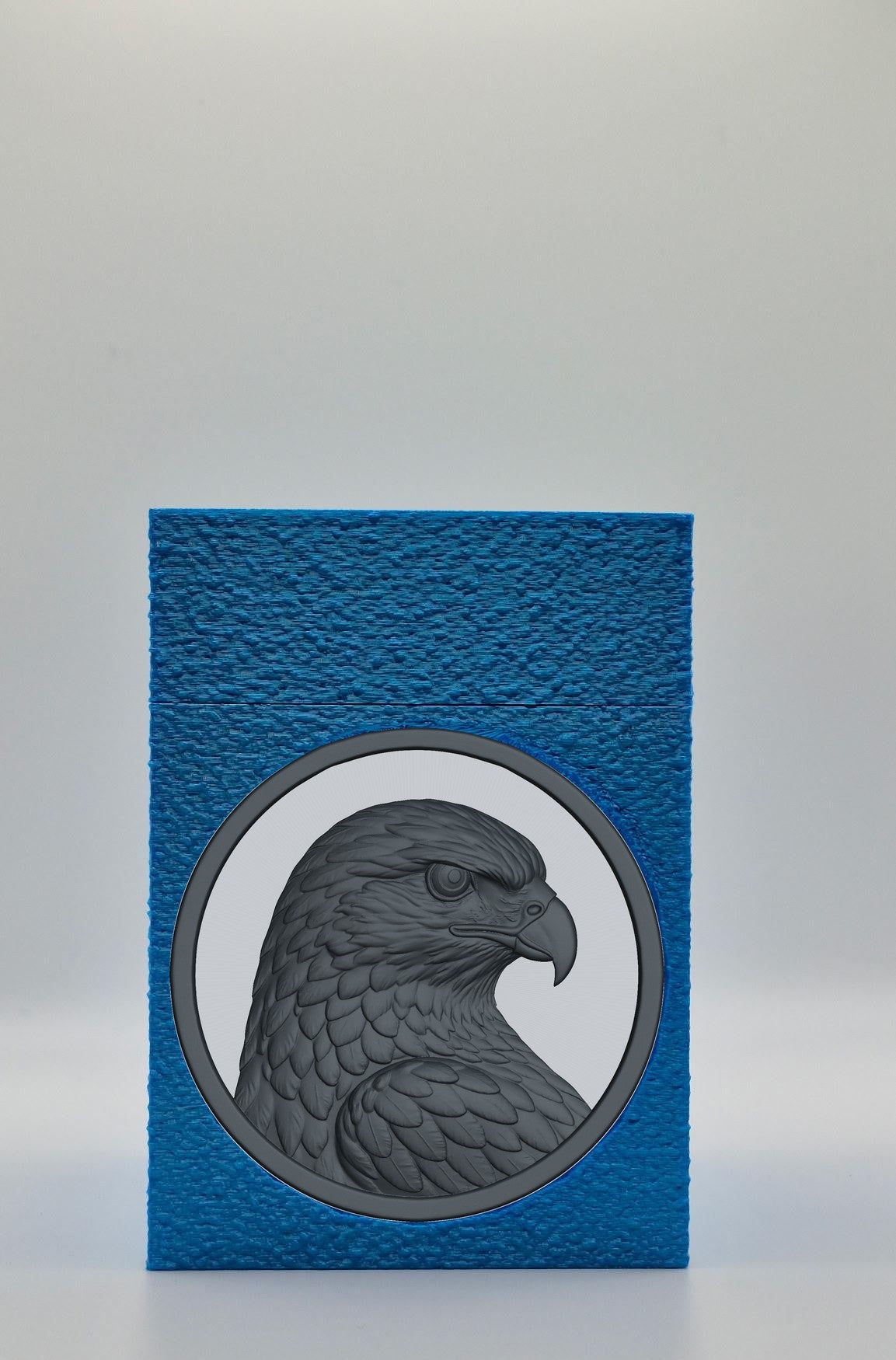 Eagle Card Box — Blue