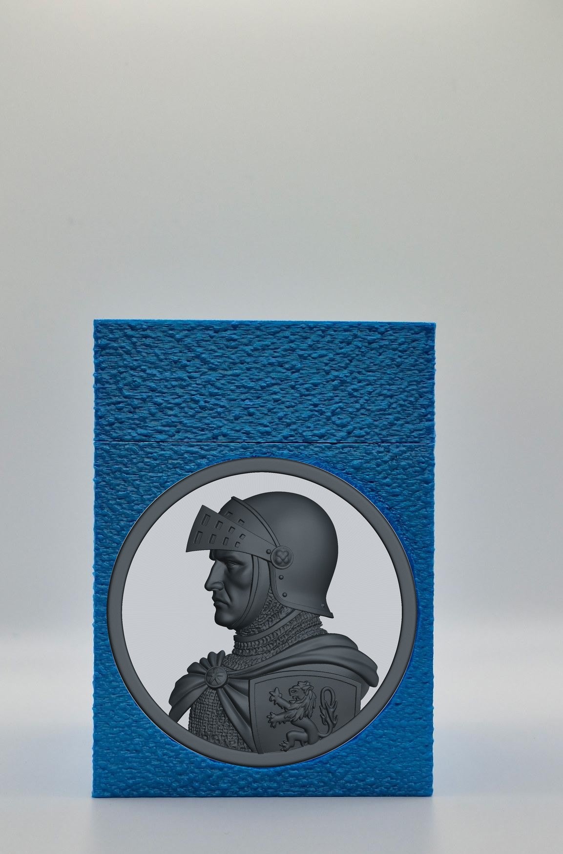 Knight Card Box — Blue