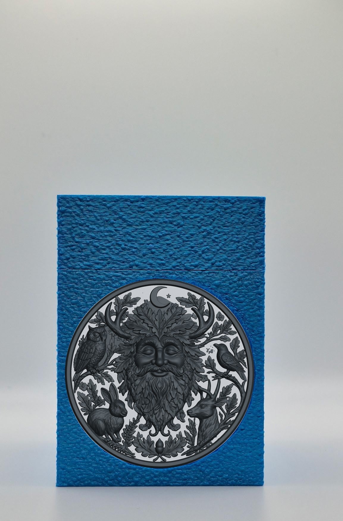 Tree Spirit Card Box — Blue