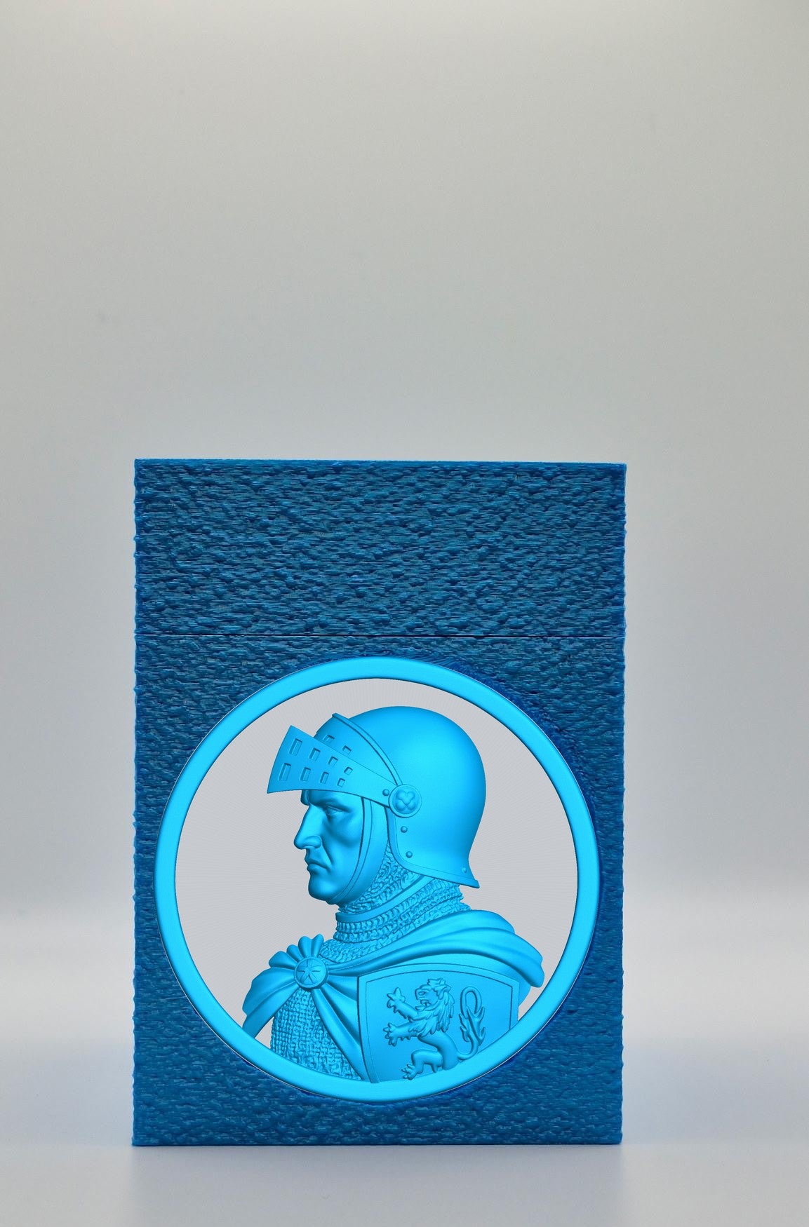 Knight Card Box — Blue