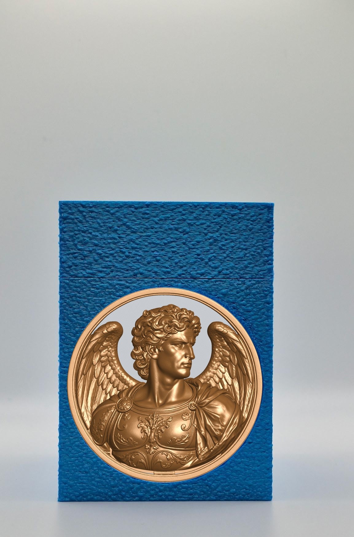 Angel Card Box — Blue