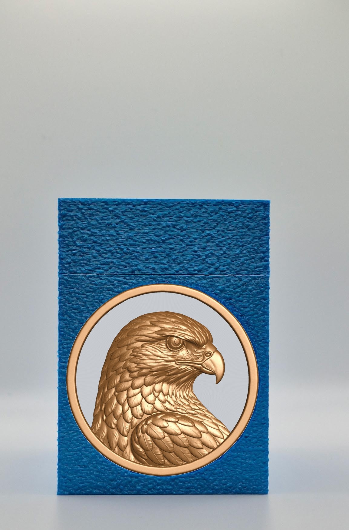 Eagle Card Box — Blue