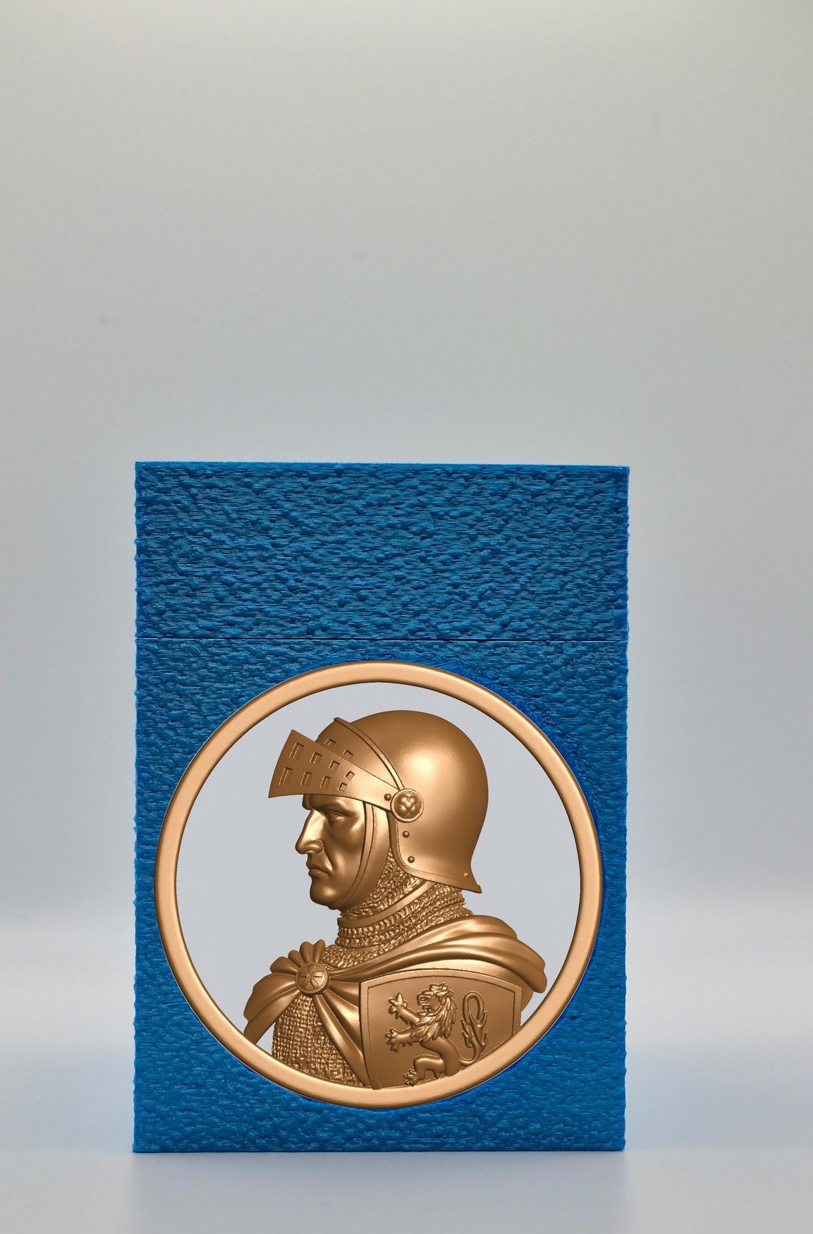 Knight Card Box — Blue