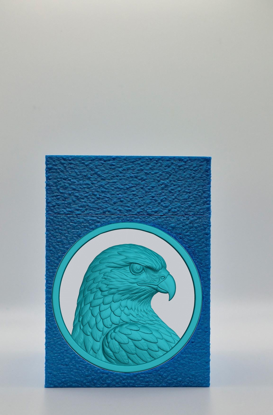 Eagle Card Box — Blue