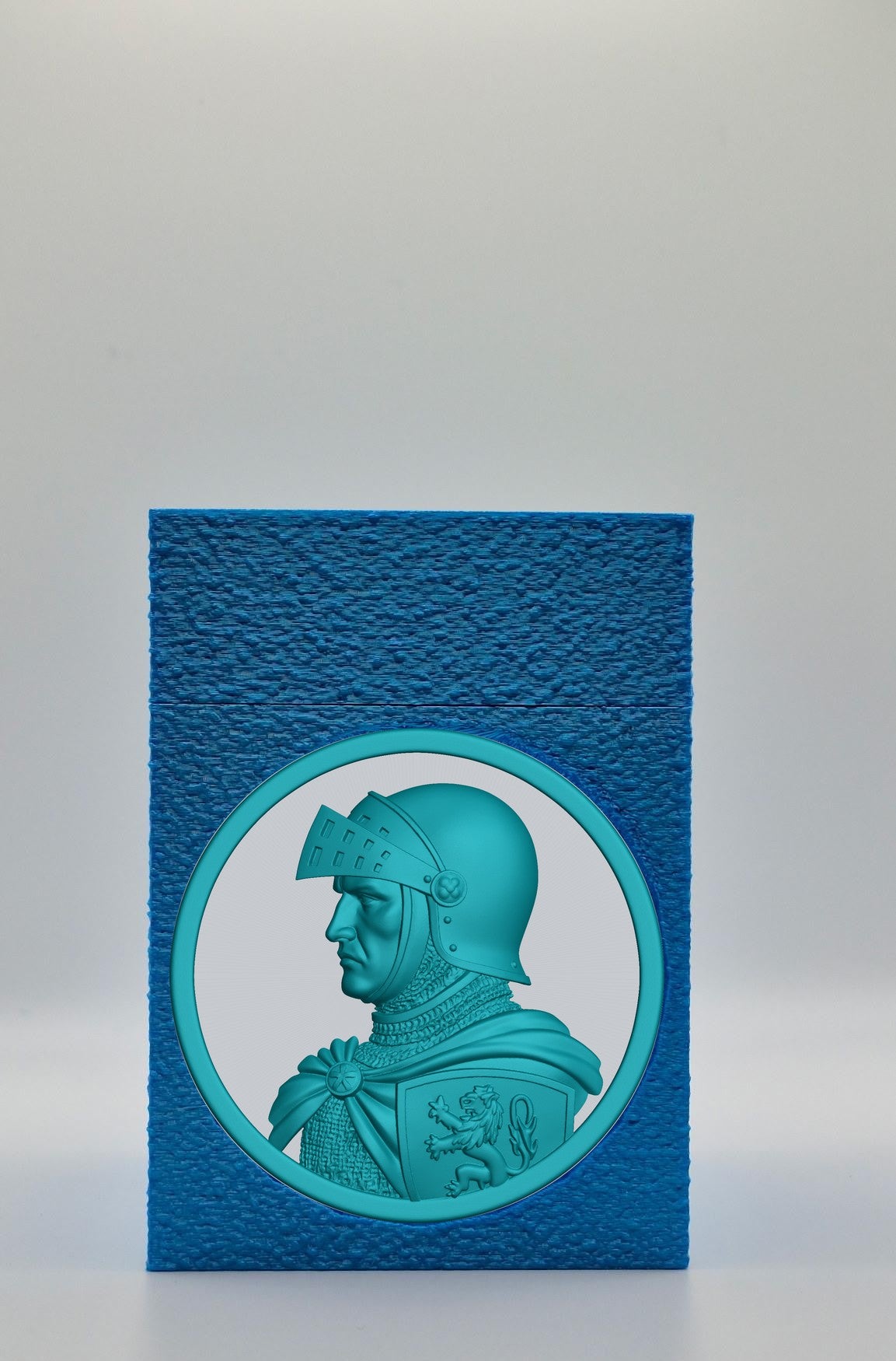 Knight Card Box — Blue
