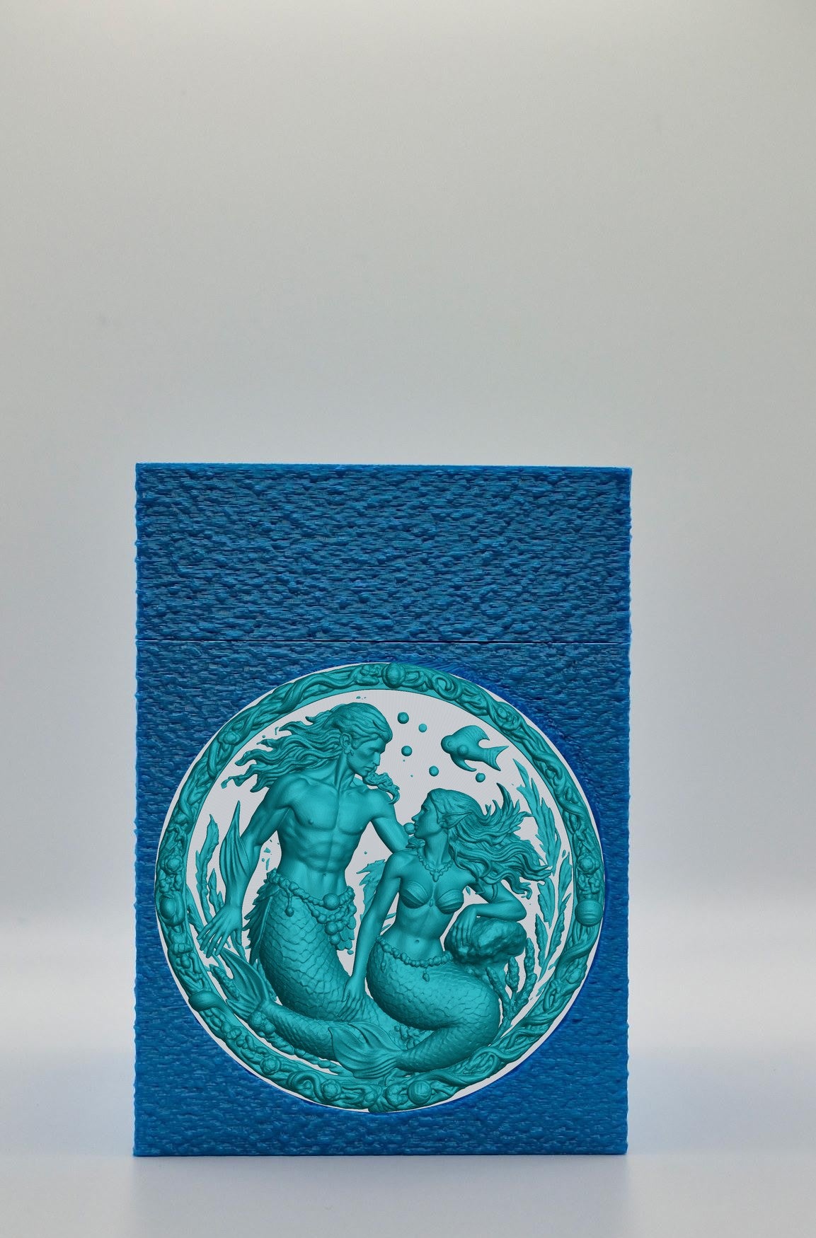 Merfolk Card Box — Blue
