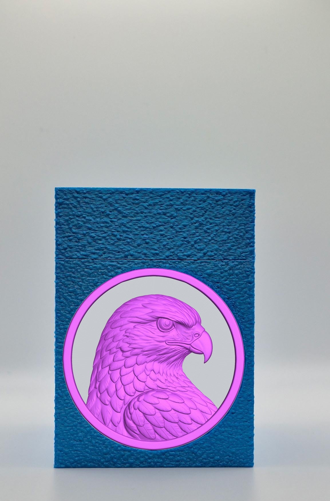 Eagle Card Box — Blue