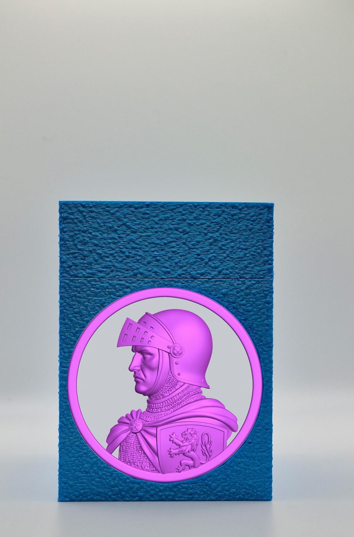 Knight Card Box — Blue