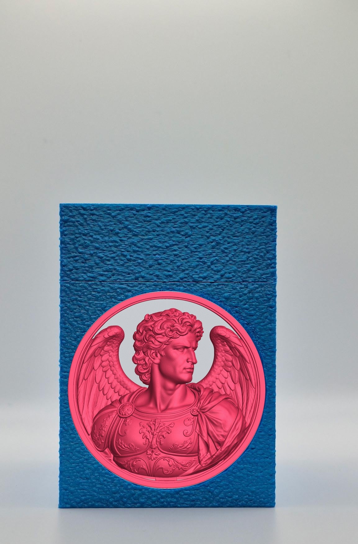 Angel Card Box — Blue