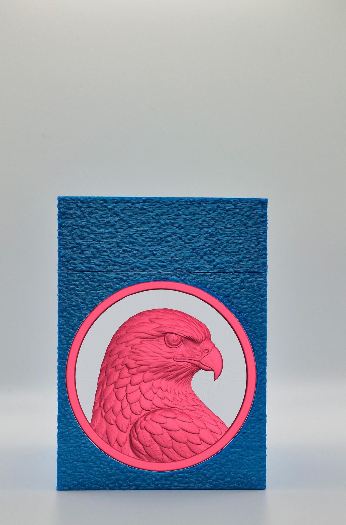 Eagle Card Box — Blue