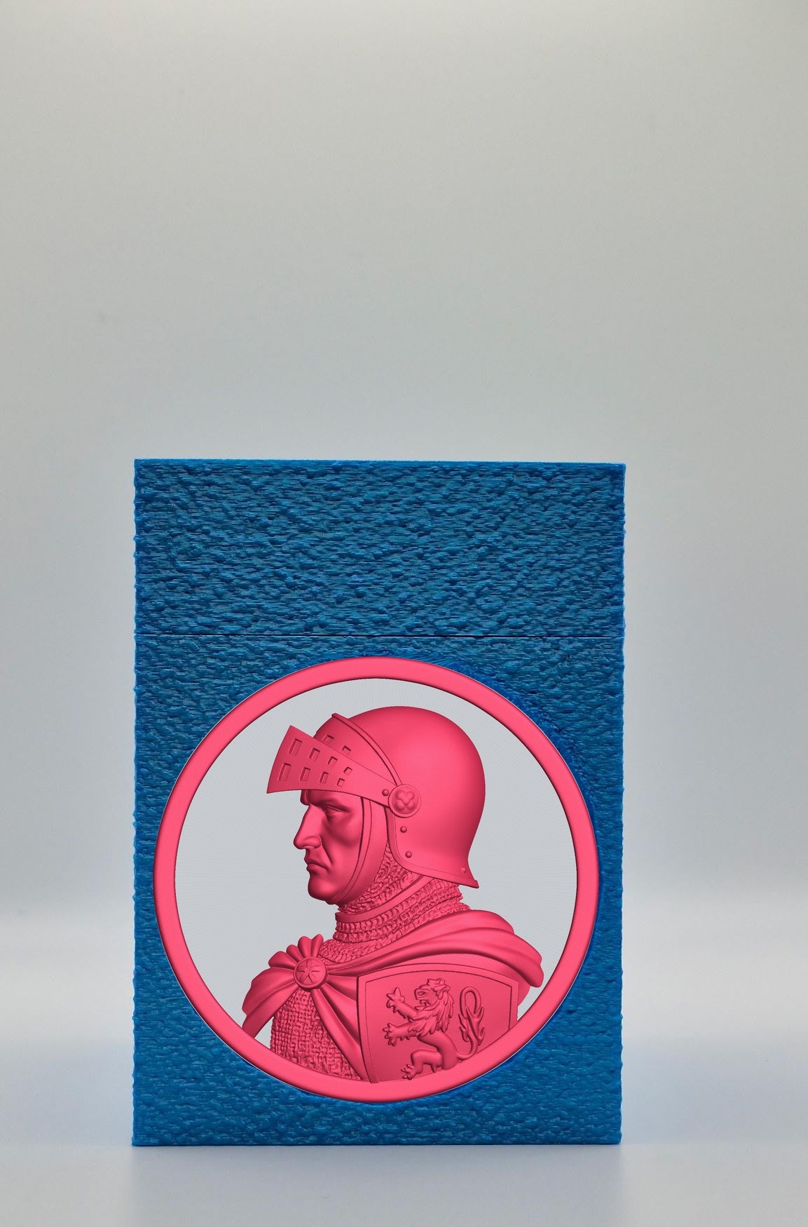 Knight Card Box — Blue