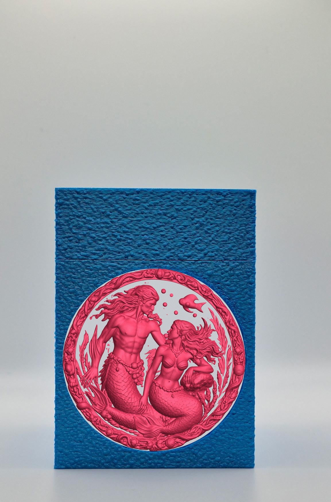 Merfolk Card Box — Blue