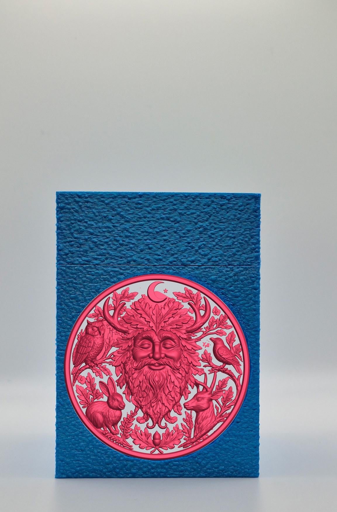 Tree Spirit Card Box — Blue