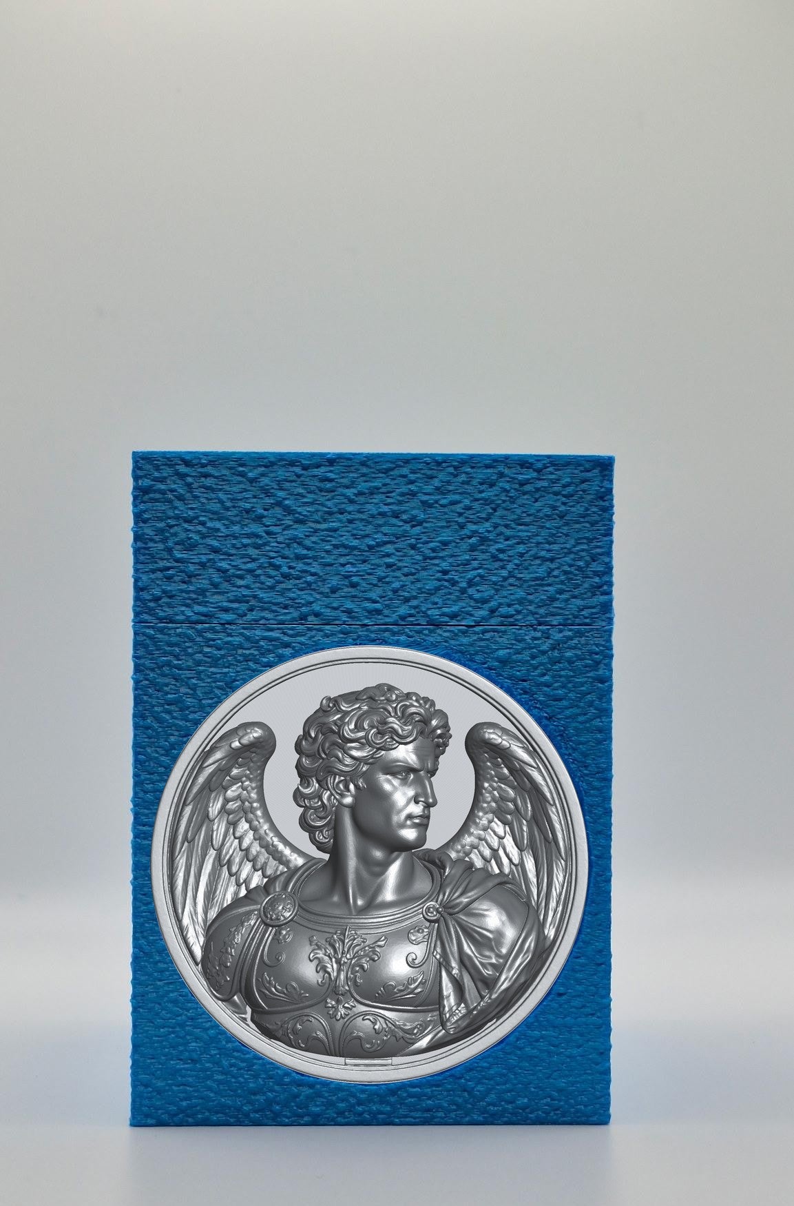 Angel Card Box — Blue