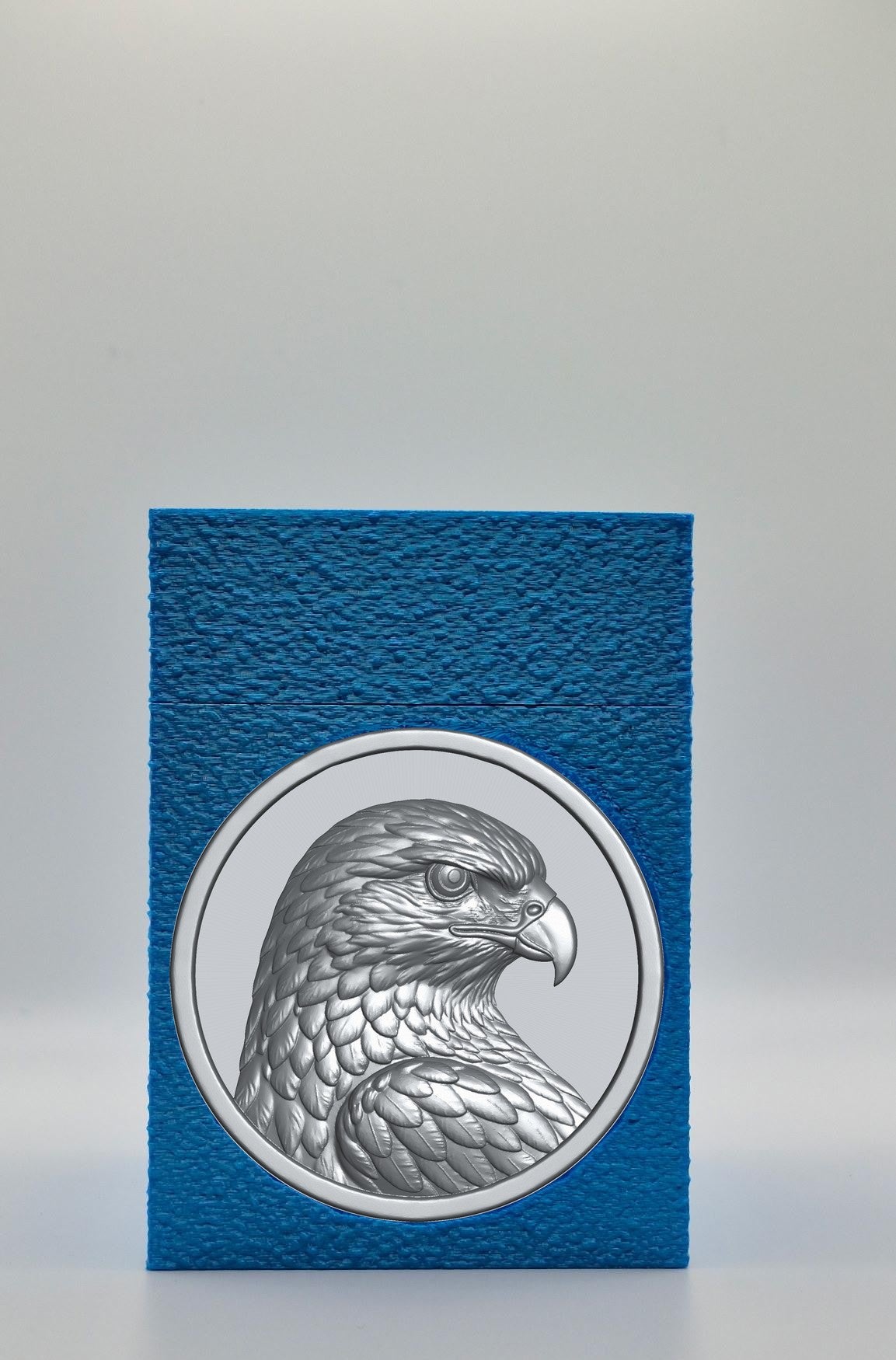 Eagle Card Box — Blue