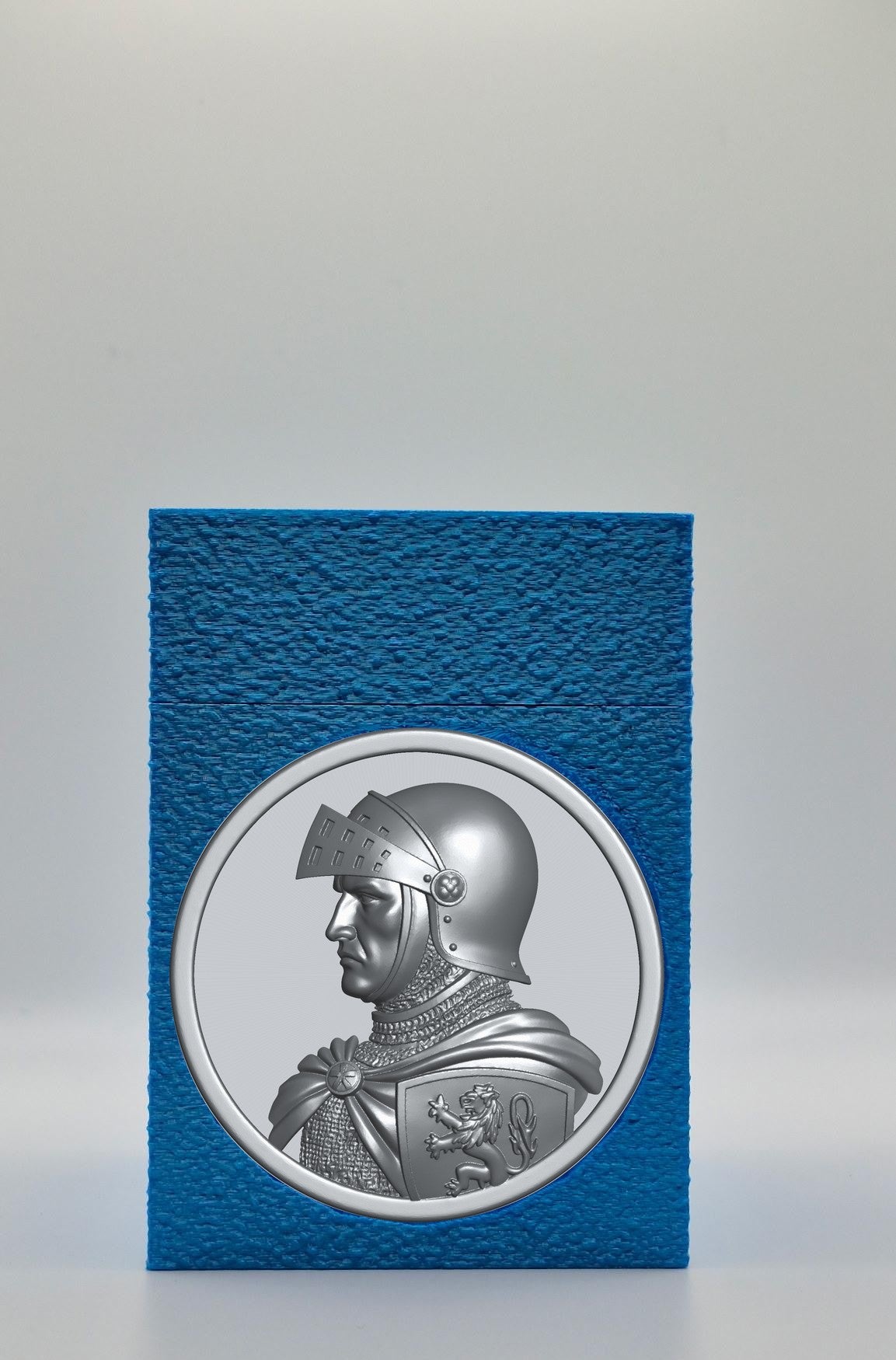 Knight Card Box — Blue
