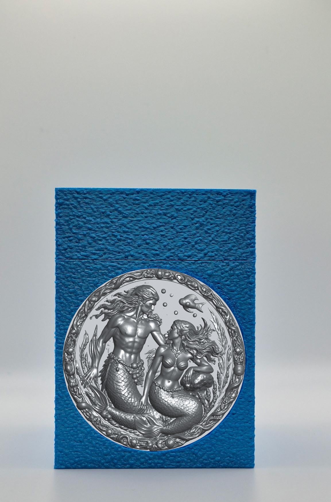 Merfolk Card Box — Blue