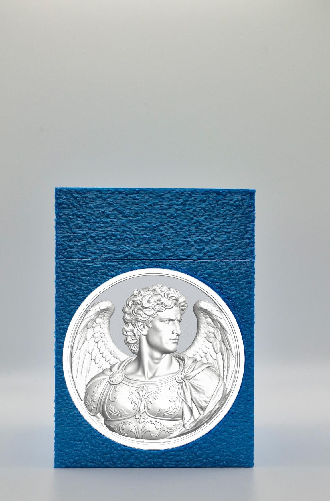 Angel Card Box — Blue