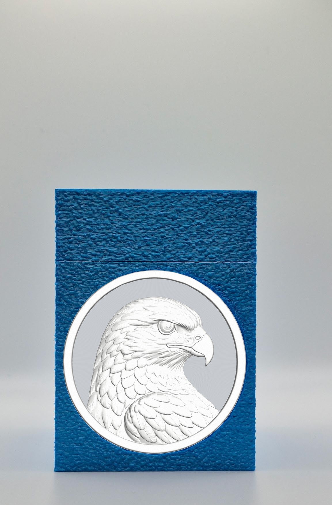 Eagle Card Box — Blue