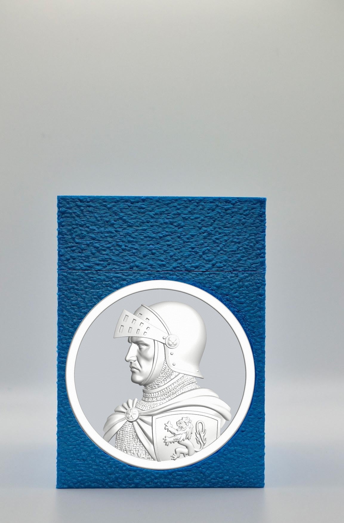 Knight Card Box — Blue