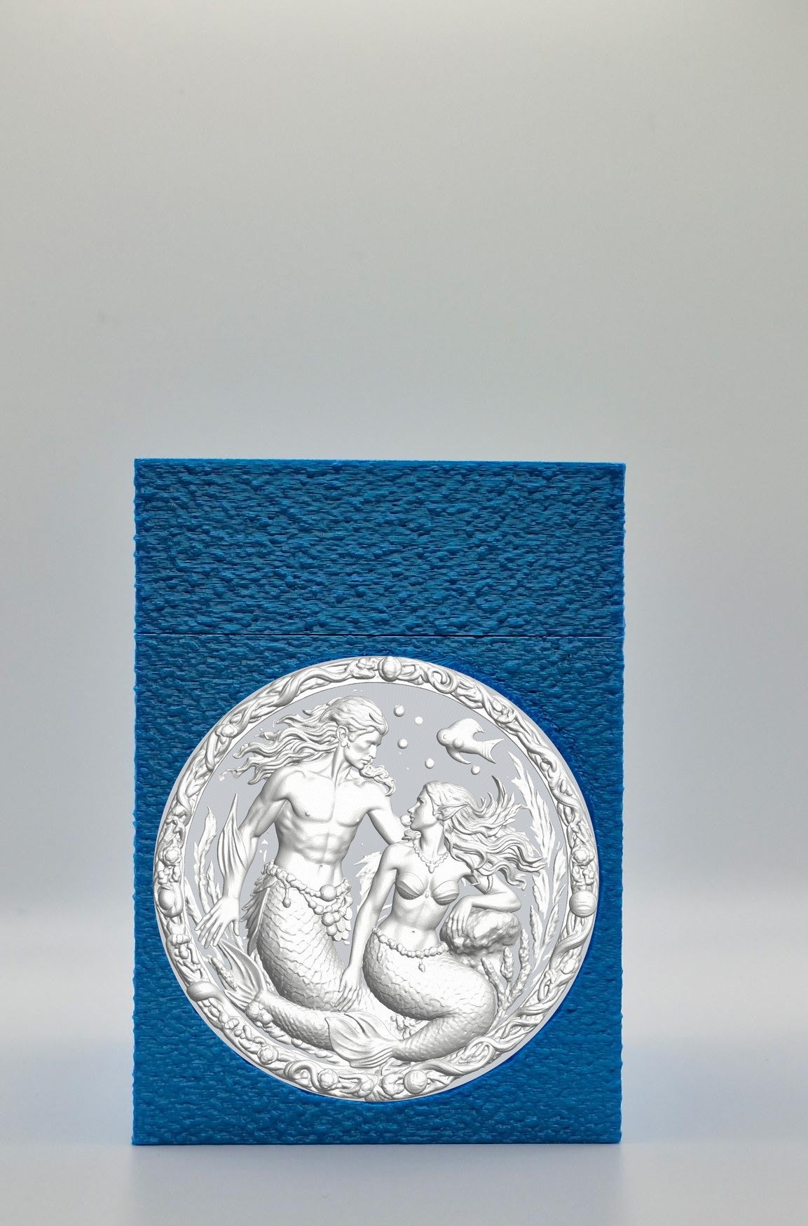 Merfolk Card Box — Blue