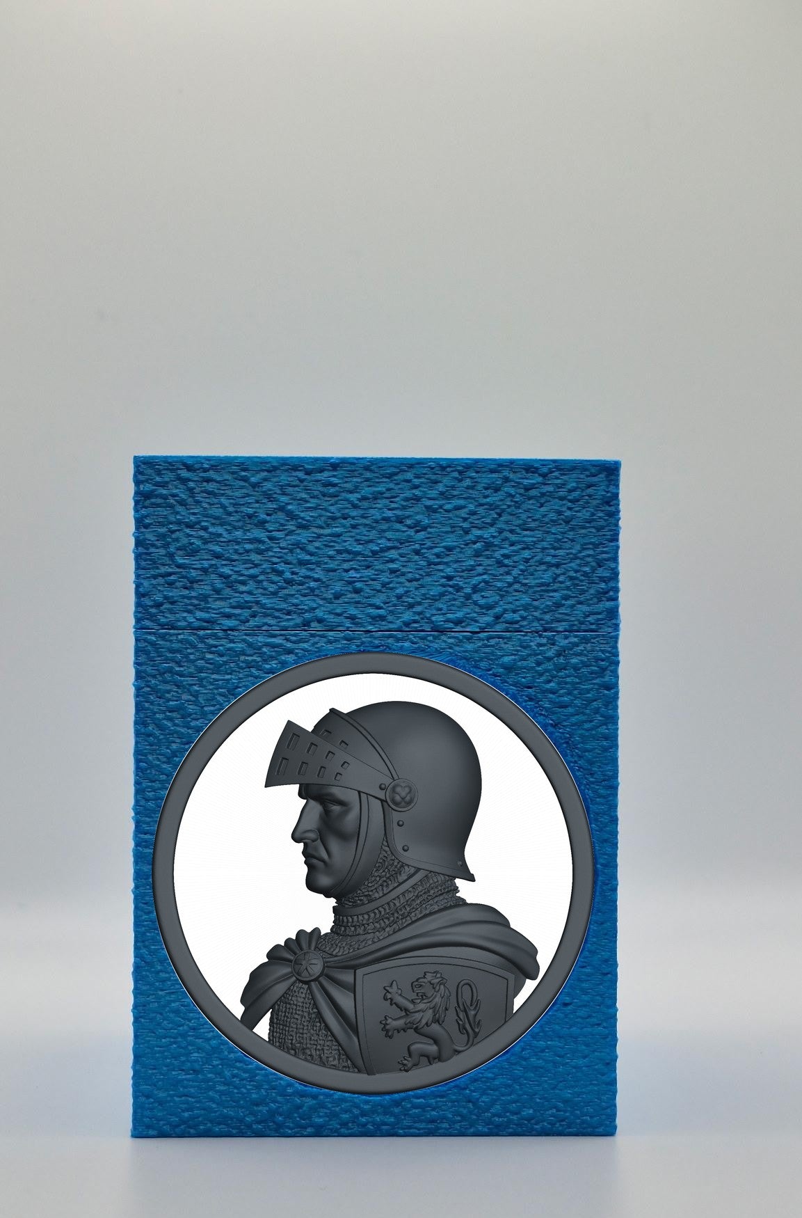 Knight Card Box — Blue