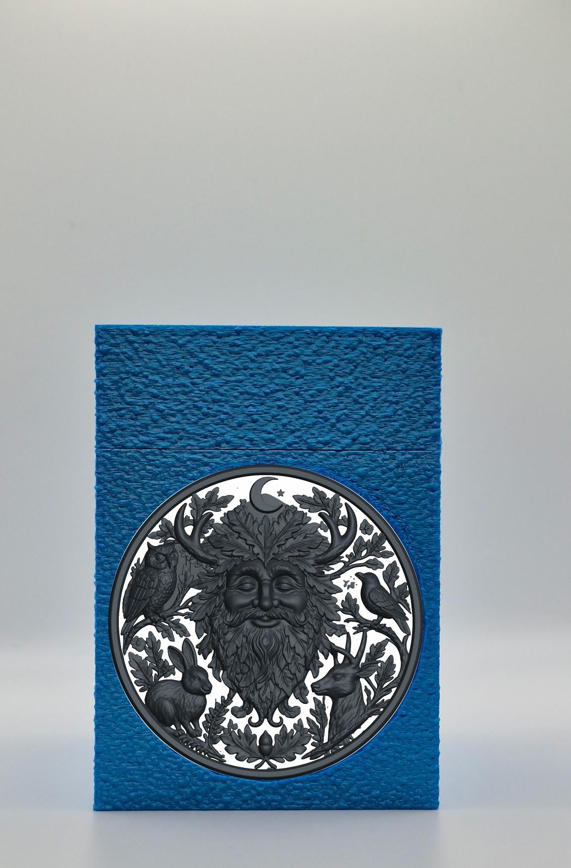 Tree Spirit Card Box — Blue
