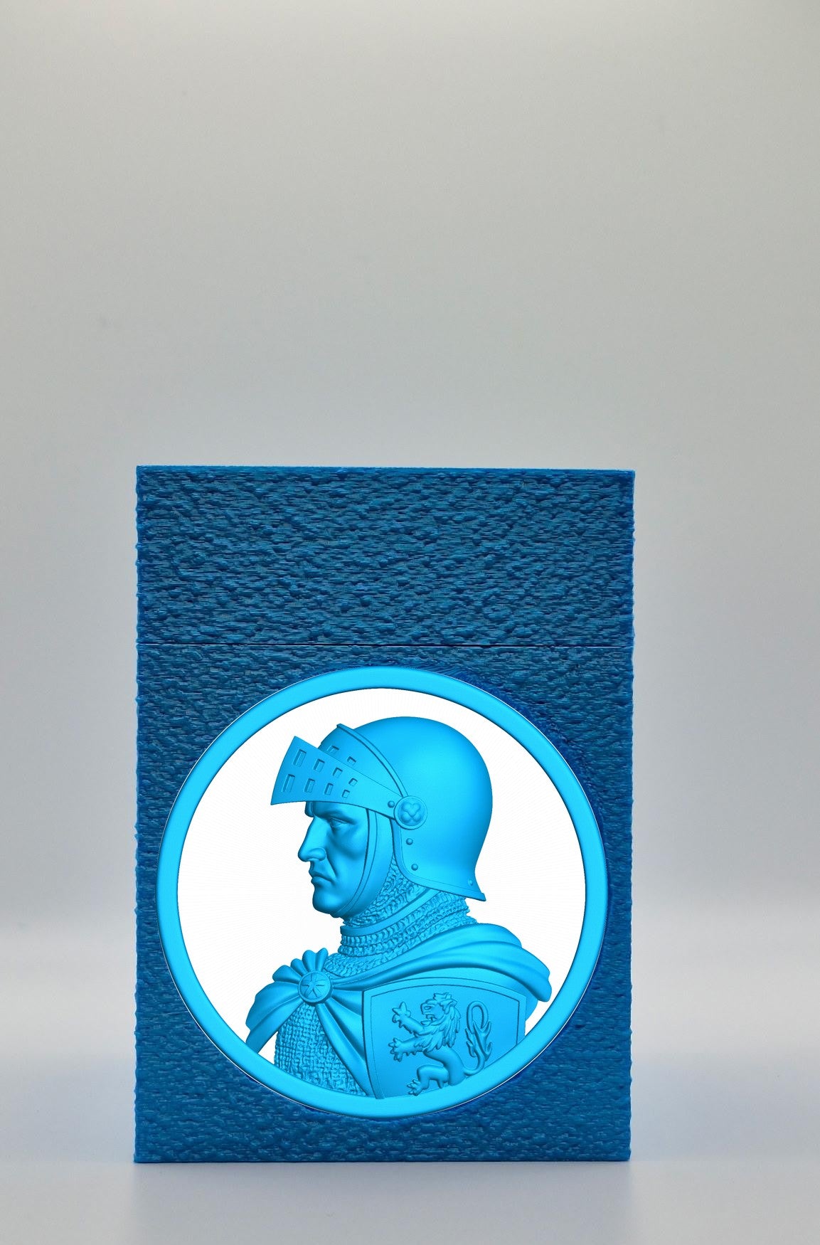 Knight Card Box — Blue