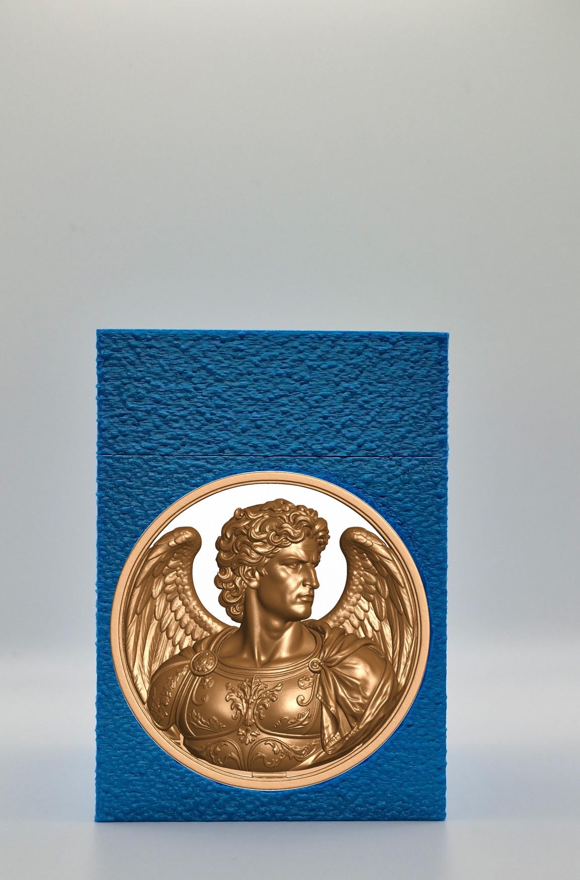Angel Card Box — Blue