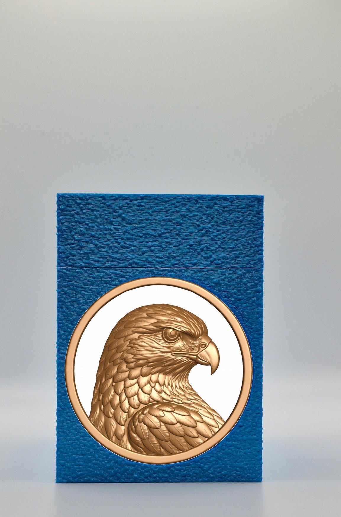 Eagle Card Box — Blue