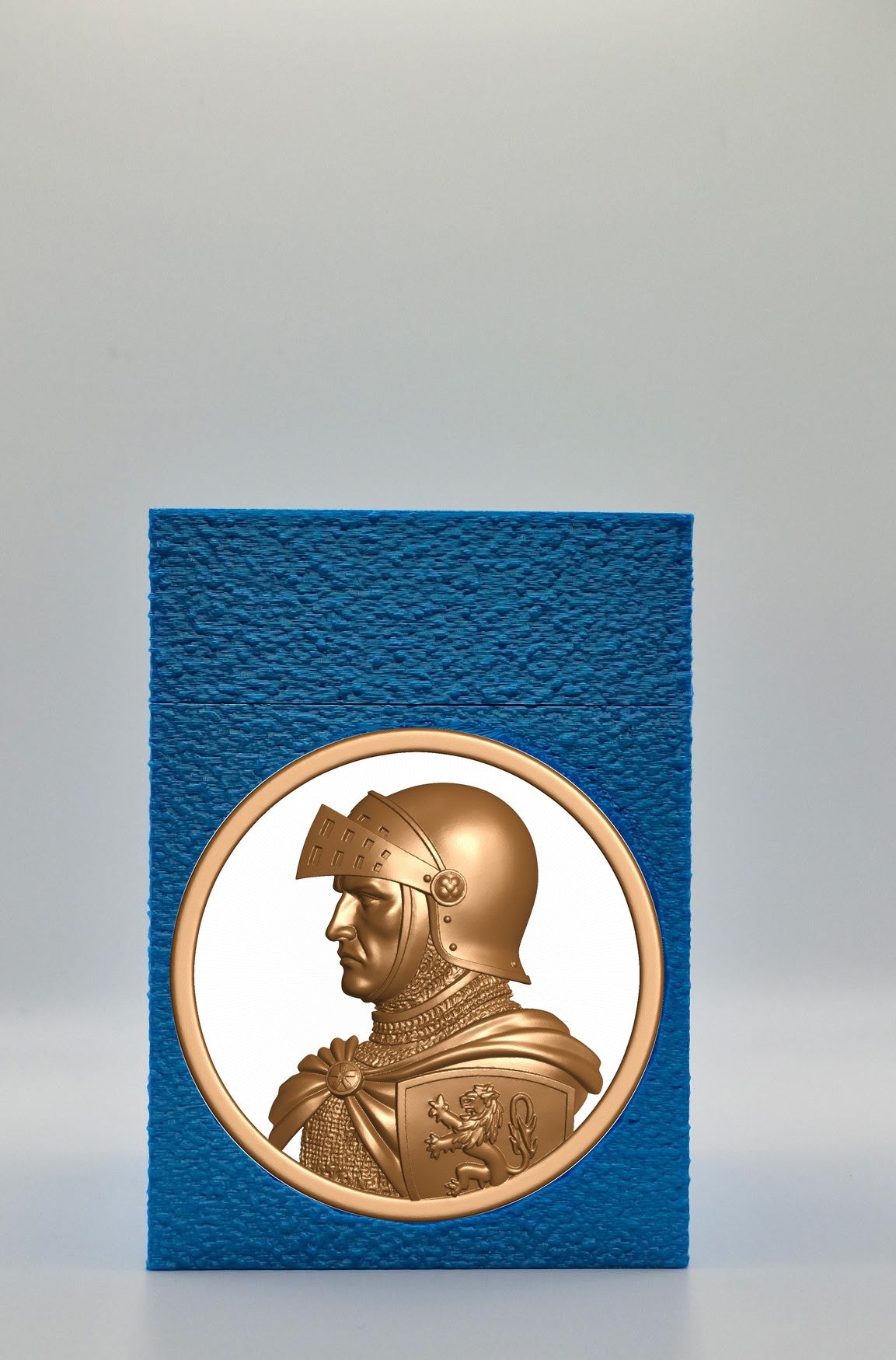 Knight Card Box — Blue