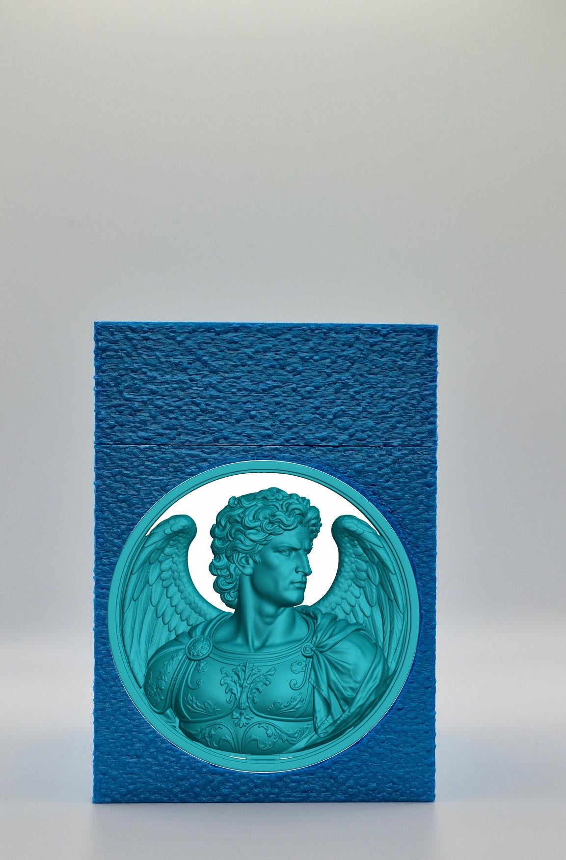 Angel Card Box — Blue
